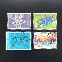 Schweiz Zuschlagsausgaben Pro Sport 1996/1992/1989/1986