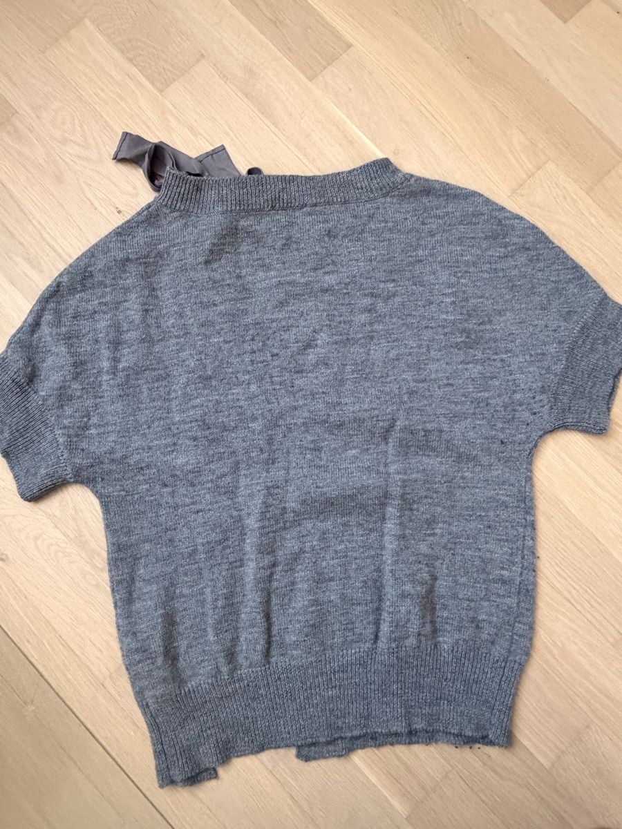 Sandro Maglioni & Felpe: Sandro Pullover 100% Merinowolle grau Gr. 36 38 – Usato da Itingen venduto da Granini_93 3