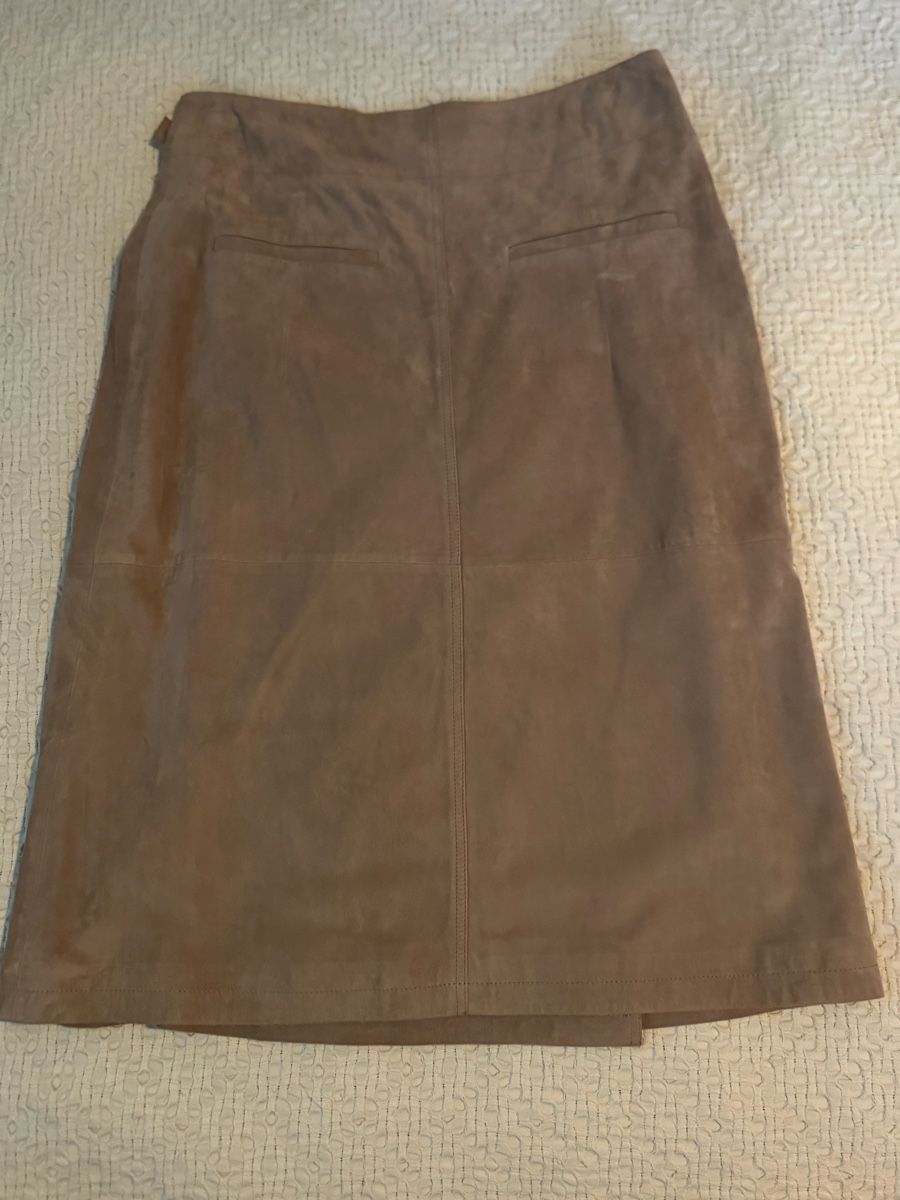 Gonne: ARMA Suede Leather Wrap Skirt - Size 36 – Usato da Bern venduto da djinal 4