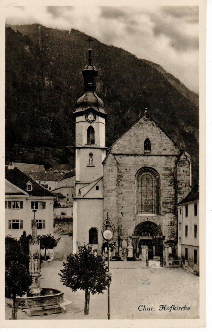 Ansichtskarten: Chur  1929 – Gebraucht aus Wolhusen von Curver9