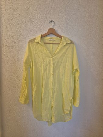 Chemise longue oversize légère 