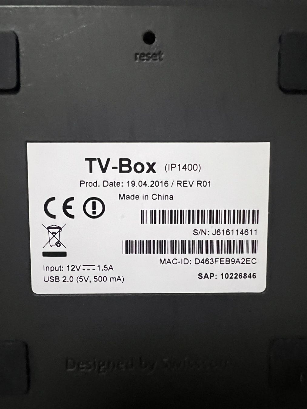 Lettore multimediale & Streamer: Swisscom TV-Box UHD (IP1400)+Internet-Box standard – Usato da Grand-Lancy venduto da papa_alex2010 4