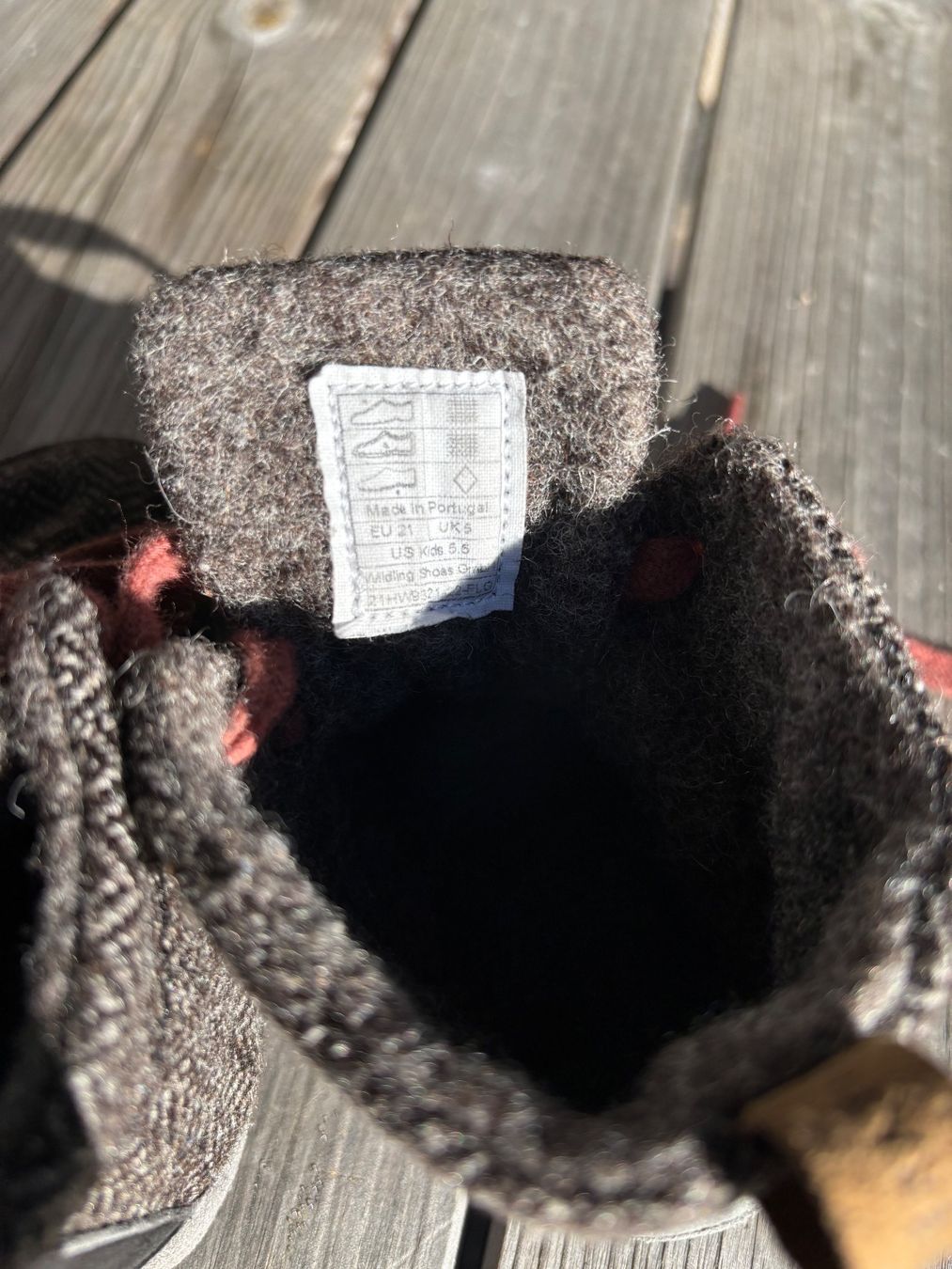 Wildling Scarpe per ragazzi: Wildling Nordwolf - EU 21 – Usato da Davos Dorf venduto da maela_17 2