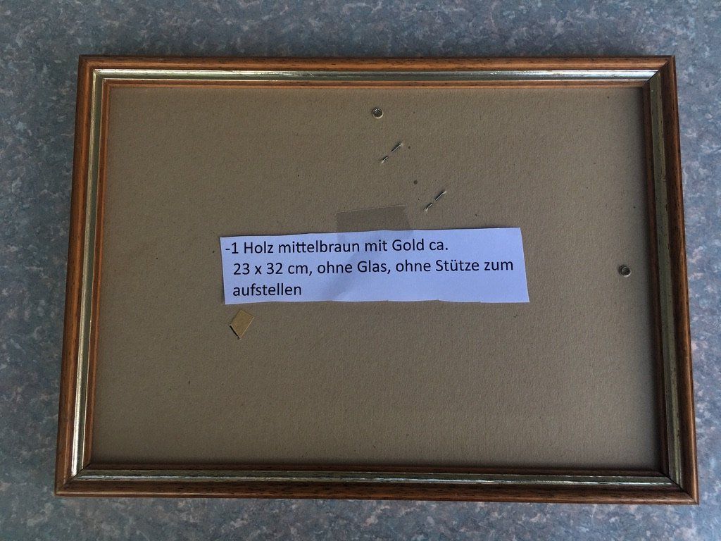 Cornici: 6 Bilderrahmen, verschieden in Grössen und Material – Usato da Ottenbach venduto da Ursi_sigg 4