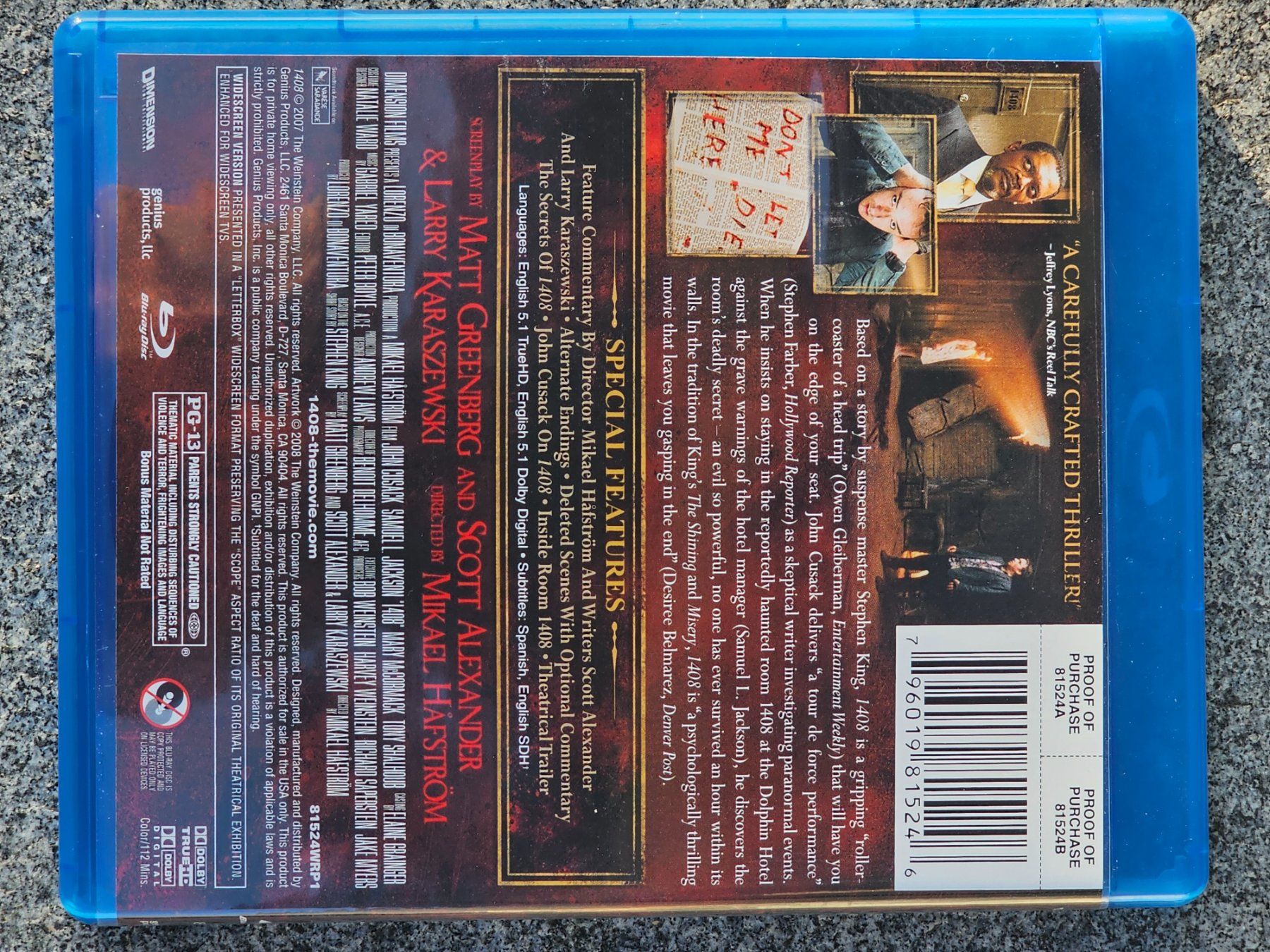 Tutti i DVDs: Blu-ray 1408 John Cusack guter Zustand – Usato da Würenlos venduto da Keks 1