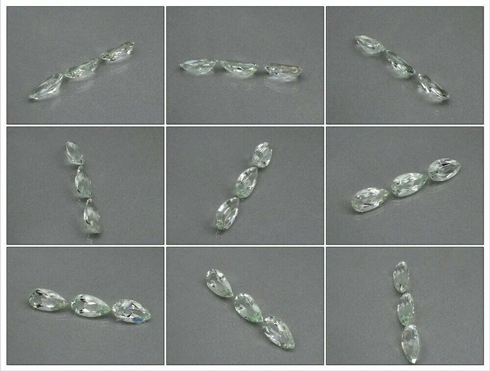 Pietre preziose: 11,07 ct  3 Quartz verts naturels – Usato da Carouge GE venduto da Crystal_Energy 1