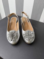 GARDENIA - Slingpumps - Silber - Festtage 🎄 Gr. .38 - NEU