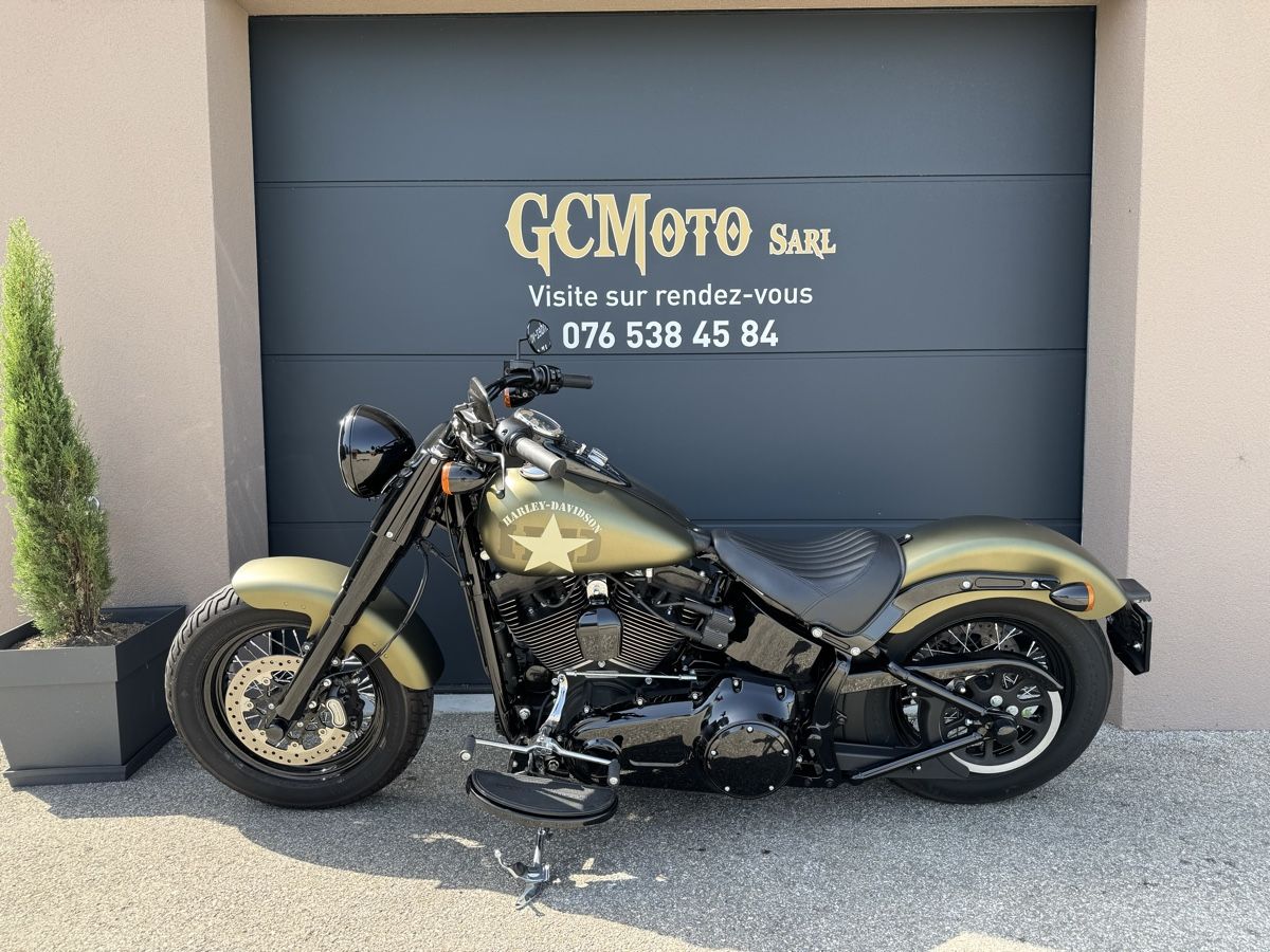 Harley-Davidson Chopper: Harley Davidson Slim FLSS 110 Softail LEASING POSSIBLE – Usato da Echallens venduto da HD90 2