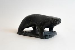 Inuit-Steinskulptur - Daniel Inukpuk - Versand möglich