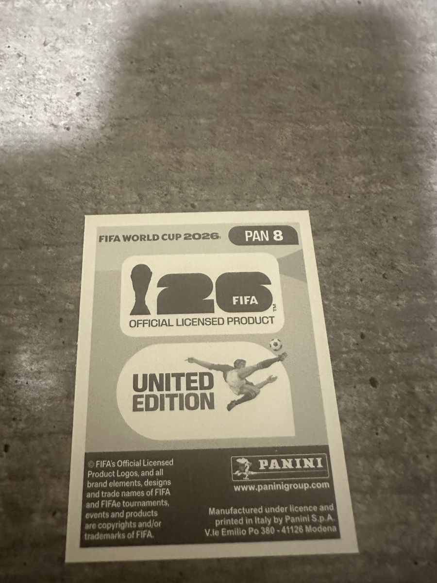 Panini Carte collezionabili: PAN 8 , FIFA WORLD CUP 2026 PANINI  – Nuovo (secondo la descrizione) da Frauenfeld venduto da 1PegPeg1 1