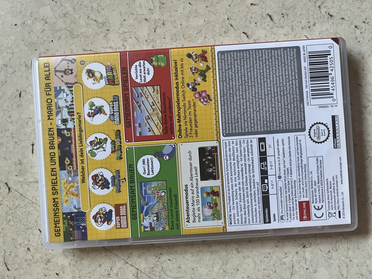 Nintendo Giochi: Super Mario Maker 2 - Nintendo Switch - Limited Edition – Usato da Hochdorf venduto da Forestgreen 1