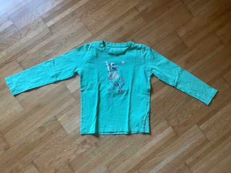 Tom Tailor Longsleeve Shirt hellgrün Dino T-Rex Baseball