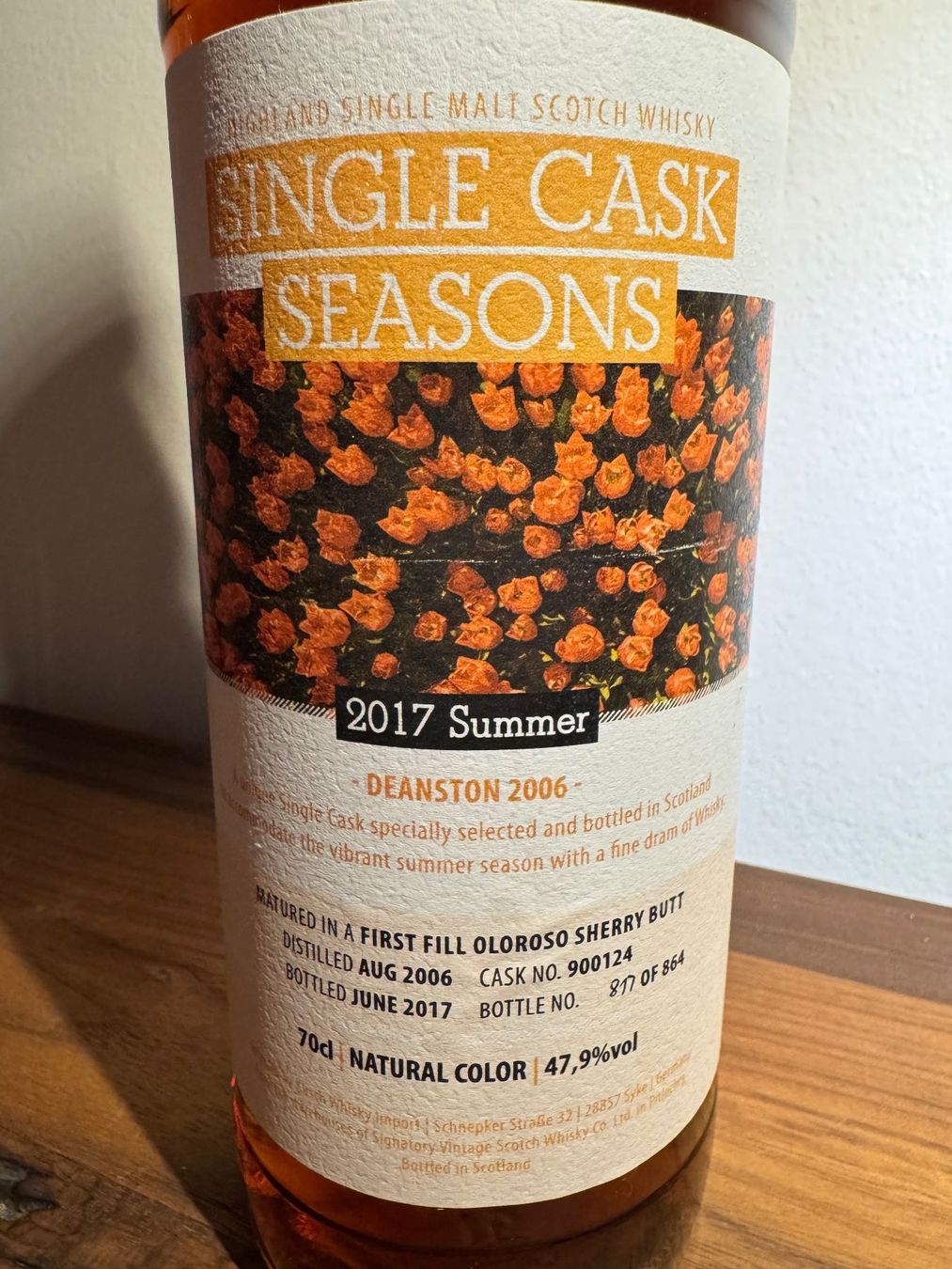 Spirituosen: Single Malt Whisky Deanston, Single Cask 2006 – Neu (gemäss Beschreibung) aus Winterthur von Tools8 1