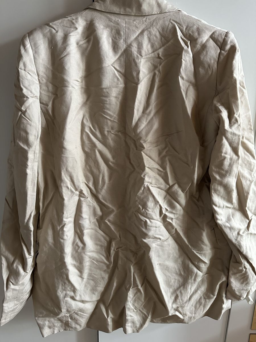H&M Jacken: Blazer beige Gr. 36, Viskose Leine H&M – Gebraucht aus Münsingen von Secondhand89 2