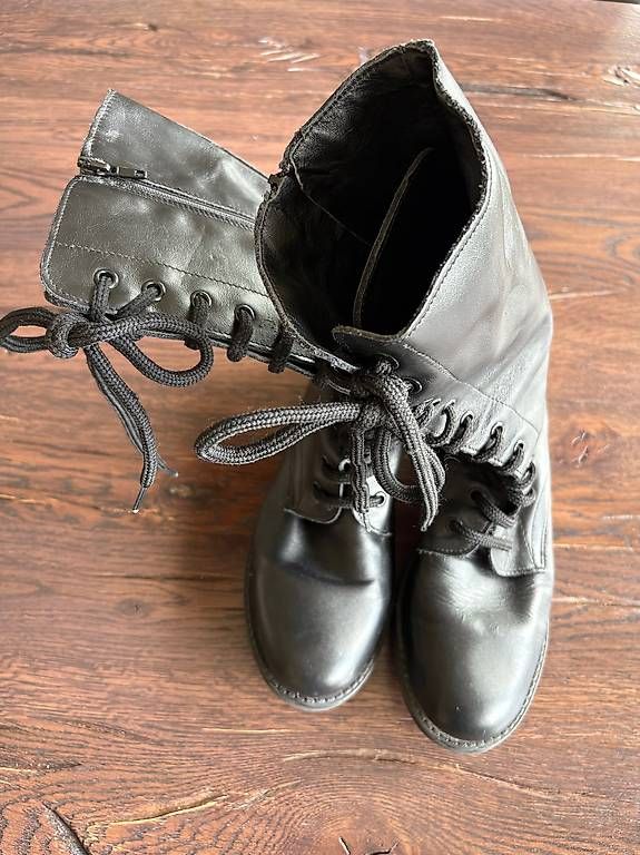 Scarpe da donna: Schöne Leder Winter Stiefel Grösse 38 – Usato da Hedingen venduto da inf_mjl7 3