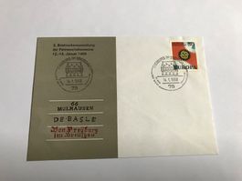 briefmarken, ganzsache, 14.1.1968, briefmarkenausstellung