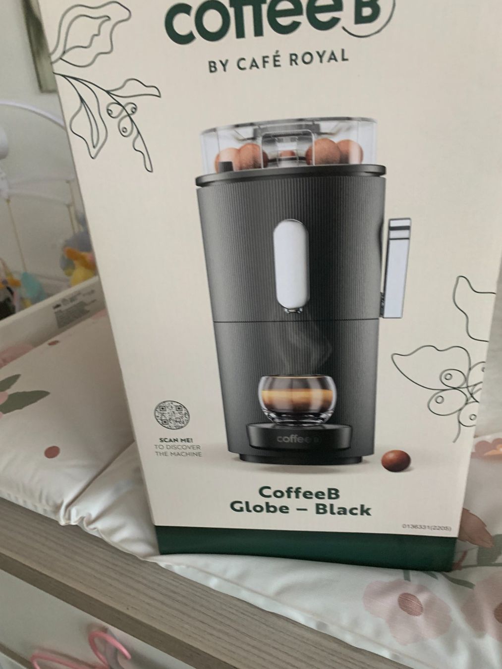 Coffee B Macchine per caffè & Macchine per espresso: NEUE Coffee B Globe Black Kaffeemaschine - Neu – Nuovo e nell'imballaggio originale da Arbon venduto da Saemis 1