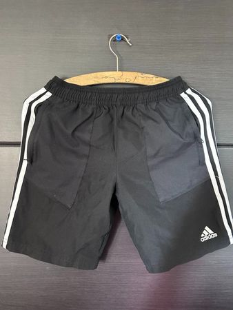 Pantaloncini sportivi adidas neri ragazzo 11-12 anni 152 cm