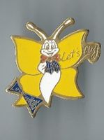 "Les Papillons" – Pin