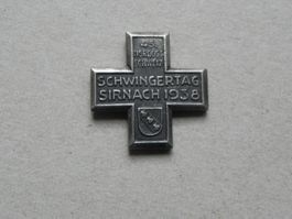 Abzeichen NOS Schwingfest Schwingen Sirnach TG 1938