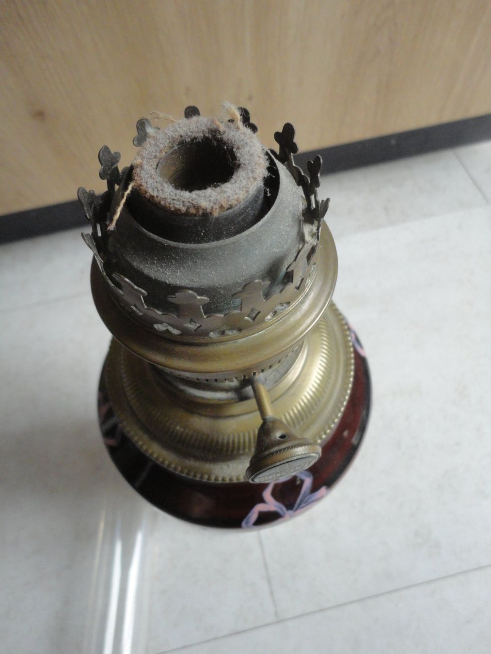 Lampes: Antike Petroleumlampe – D'occasion à Gelterkinden par Gimbo2 3