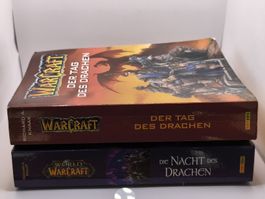 Lot 2 Livres Warcraft: Le Jour et La Nuit des Dragons🐉📚