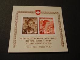 Block Pro Juventute, 1942 **