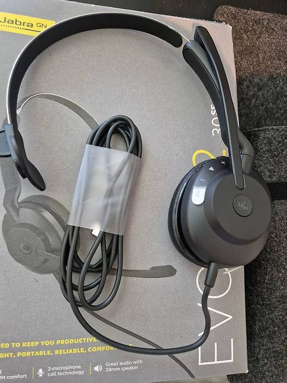 Jabra Kopfhörer: Jabra Evolve 2 30SE Mono – Gebraucht aus Chur von robertnawfal