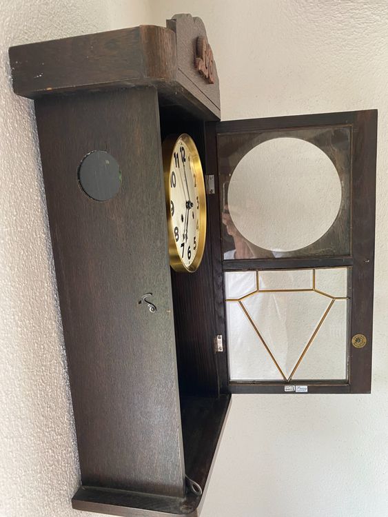 Junghans Orologi da terra & Orologi da parete: Wand-Pendel-Uhr – Usato da Dachsen venduto da zuihoba 5
