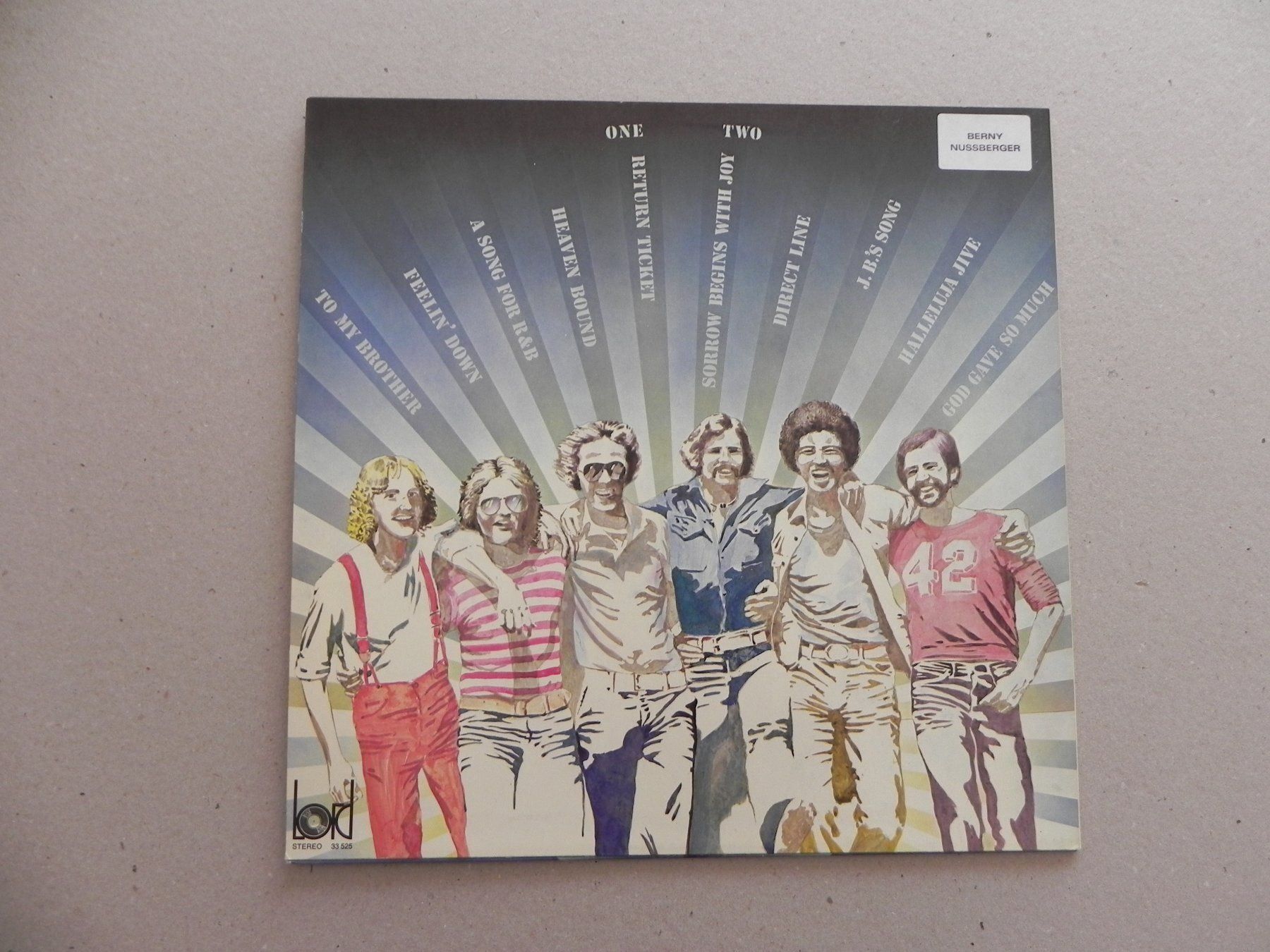 Dischi in vinile: LP Deutschland  Progressiv Funk Jazz Rock Return Ticket 1978 – Usato da Siebnen venduto da krimsie 1