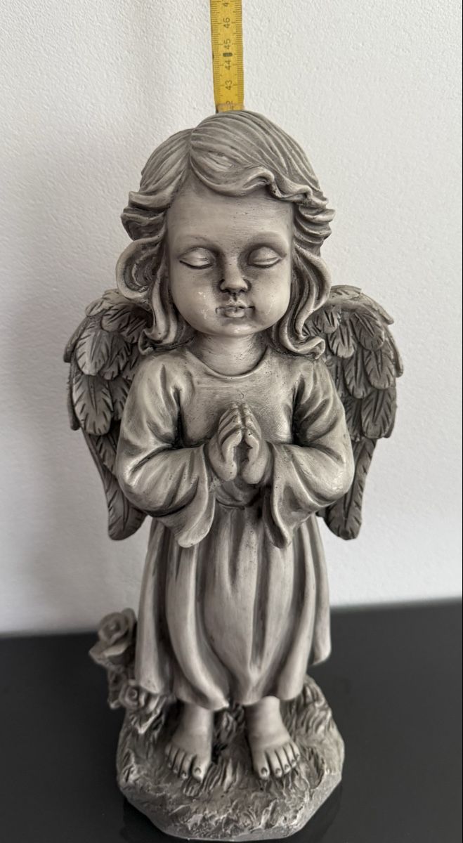 Figuren: Engel ca. 43 cm. Kunststoff  – Gebraucht aus Pfeffikon LU von pepino17 3