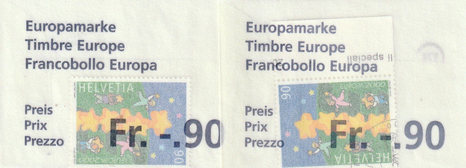 Tutti i francobolli: Swiss Post Abo Briefm. Lot 2000 Postfrisch und gestempelt – Usato da Rupperswil venduto da Ema10 3