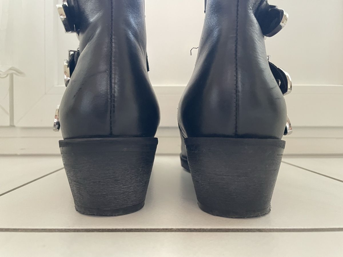 Lazamani Scarpe da donna: LAZAMANI Ankle Boot schwarz – Usato da Widen venduto da evce1318 7