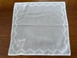 Taschentuch mit Monogramm "R" guter Zustand
