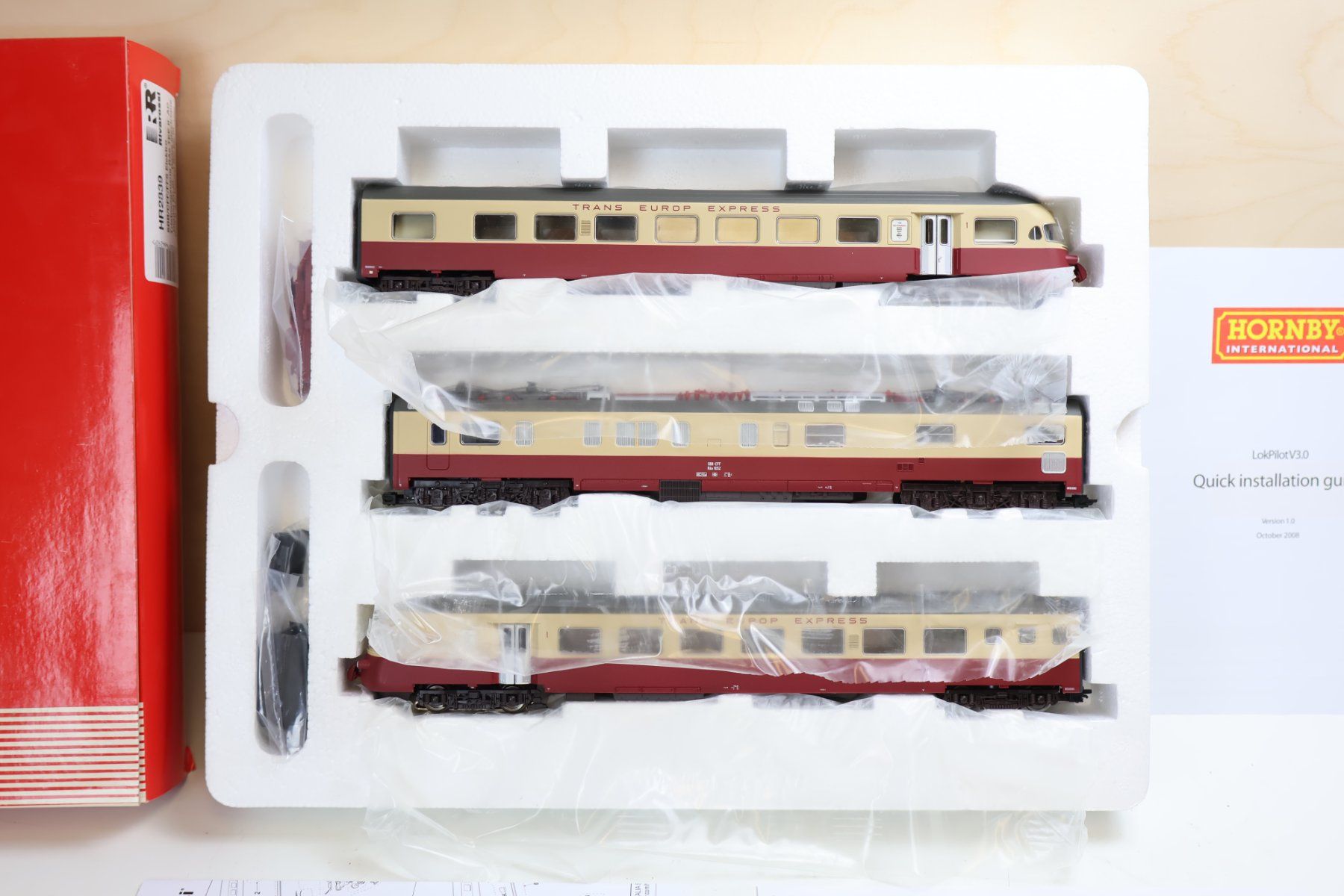 Rivarossi Modelleisenbahnen: Rivarossi SBB TEE Triebwagenzug AC Digital HR2839 – Gebraucht aus Winterthur von  1