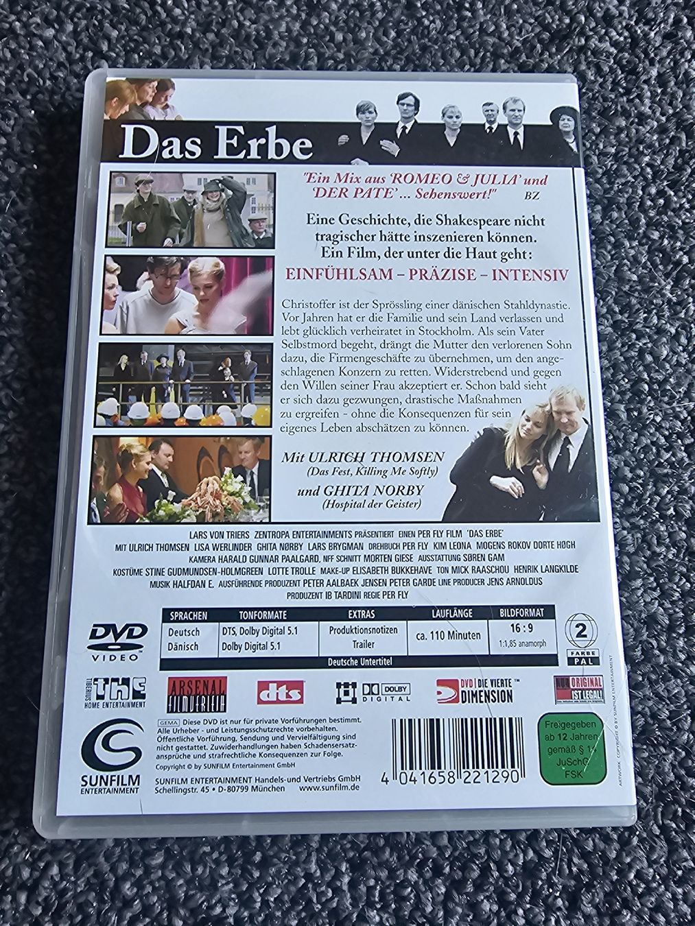 Tutti i DVDs: DVD Das Erbe(22323) – Usato da Ruswil venduto da jan_bxl5 1