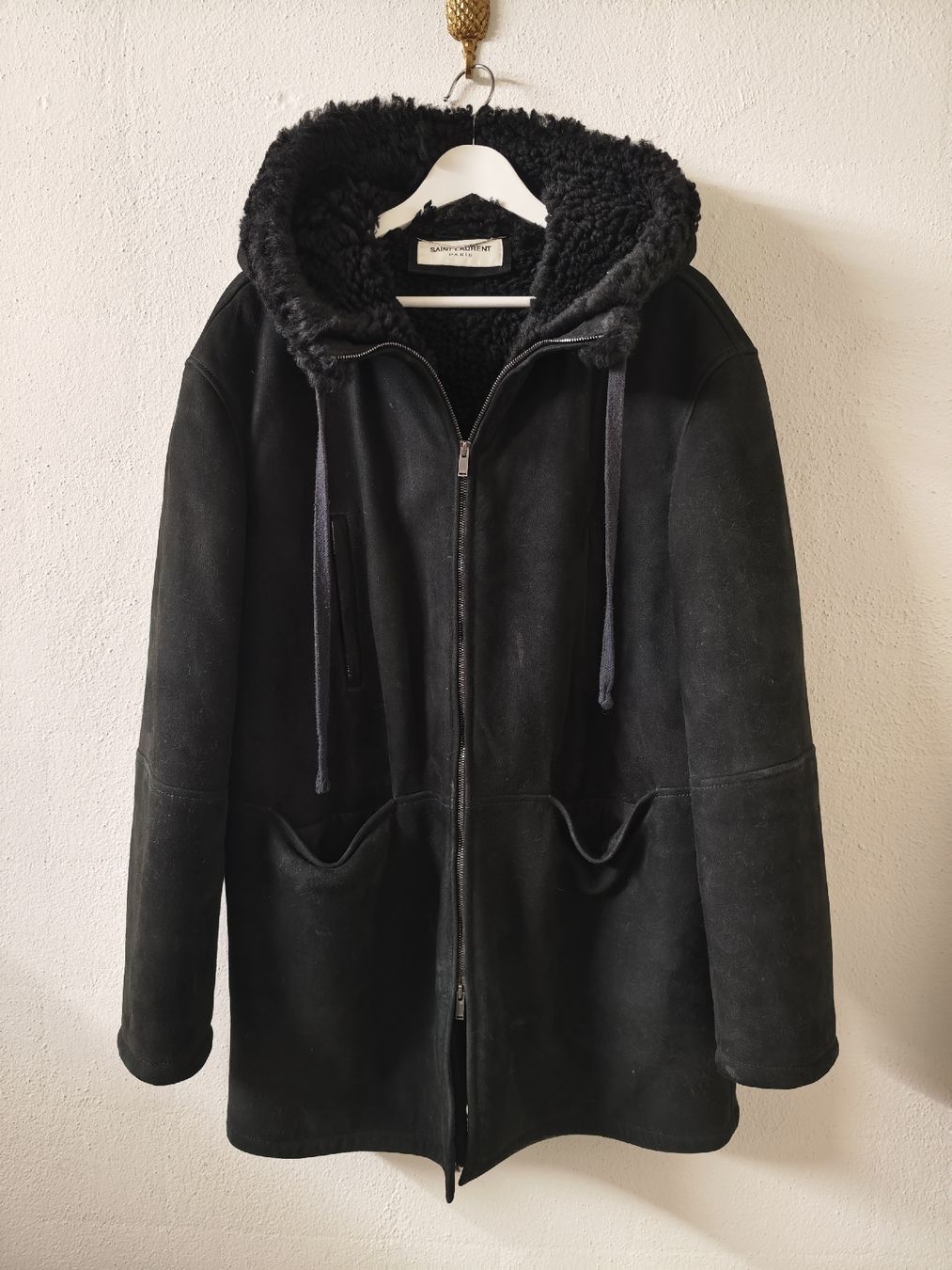 Saint Laurent Giacche: SAINT LAURENT Lammfell Wildleder Jacke Men – Usato da Erlenbach ZH venduto da nlh