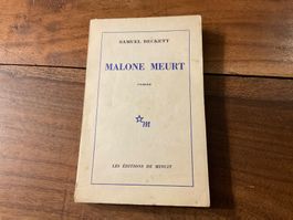 Samuel Beckett - Malone Meurt - Roman Vintage 1951 ✨