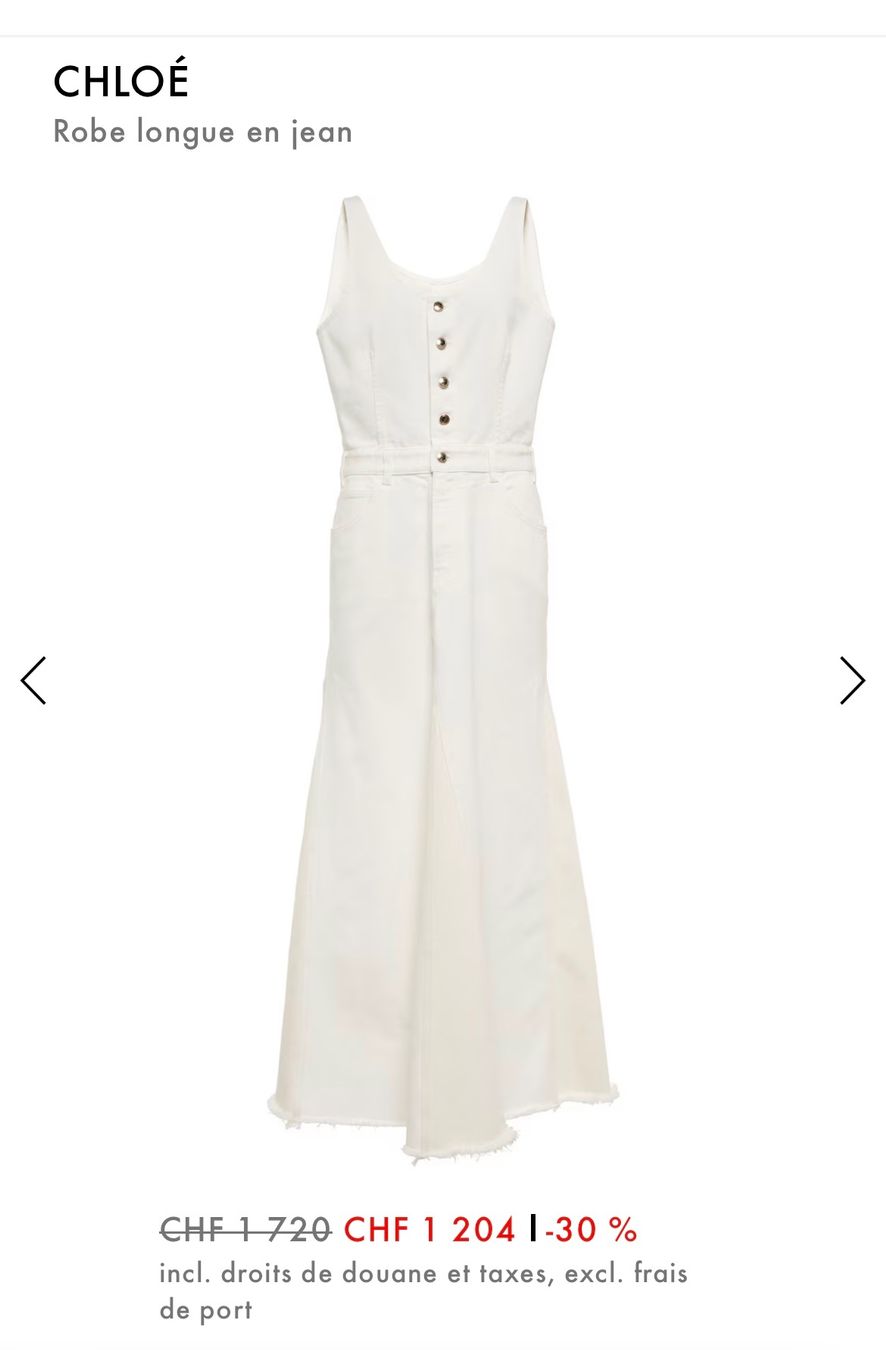 Chloé Kleider: Vente flash Luxe :robe Chloé neuve taille 38 – Neu und originalverpackt aus Lugnorre von cla_j6bq 1