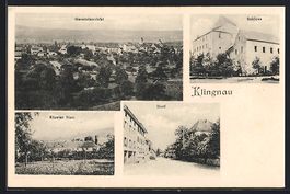 Klingnau, Totalansicht aus der Vogelscha
