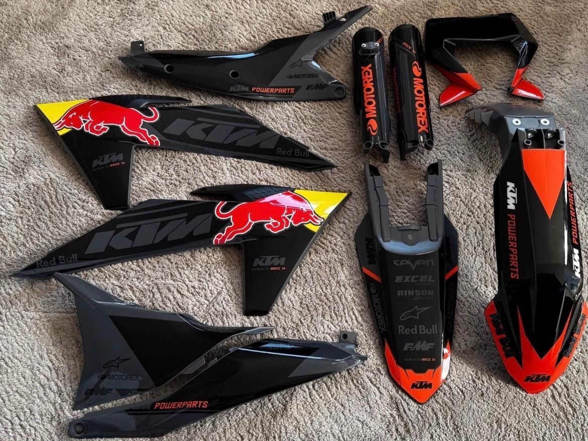 KTM Tutti i ricambio per moto: Plastik-Kit KTM – Nuovo (secondo la descrizione) da Oberwil-Lieli venduto da onetwotree 2
