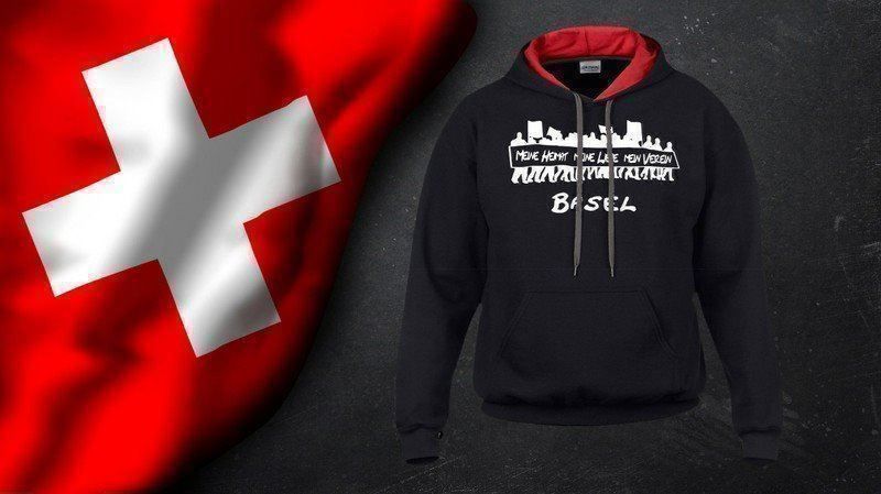 Maglioni & Felpe: Kapuzenpullover Basel Hoodie – Nuovo (secondo la descrizione) da Füllinsdorf venduto da Borgirosi