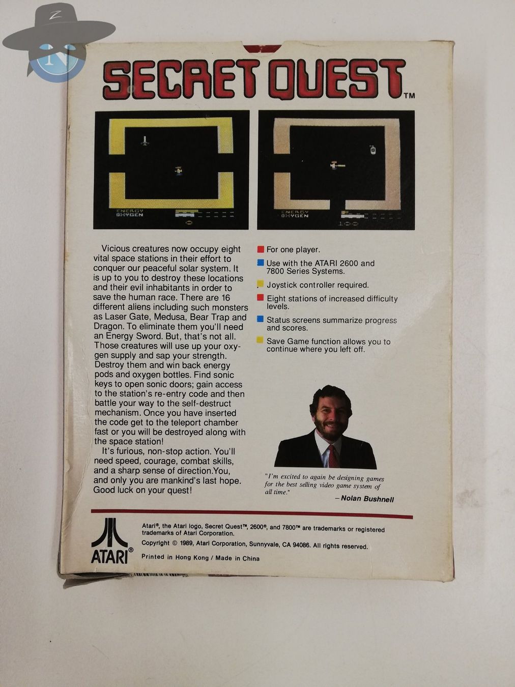 Atari Giochi: Secrest Quest / Atari VCS 2600 – Usato da St. Gallen venduto da zorro_dc 6