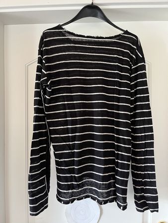 Lis Lareida Shirt Gr. S, Schwarz-Weiss Gestreift, Top!