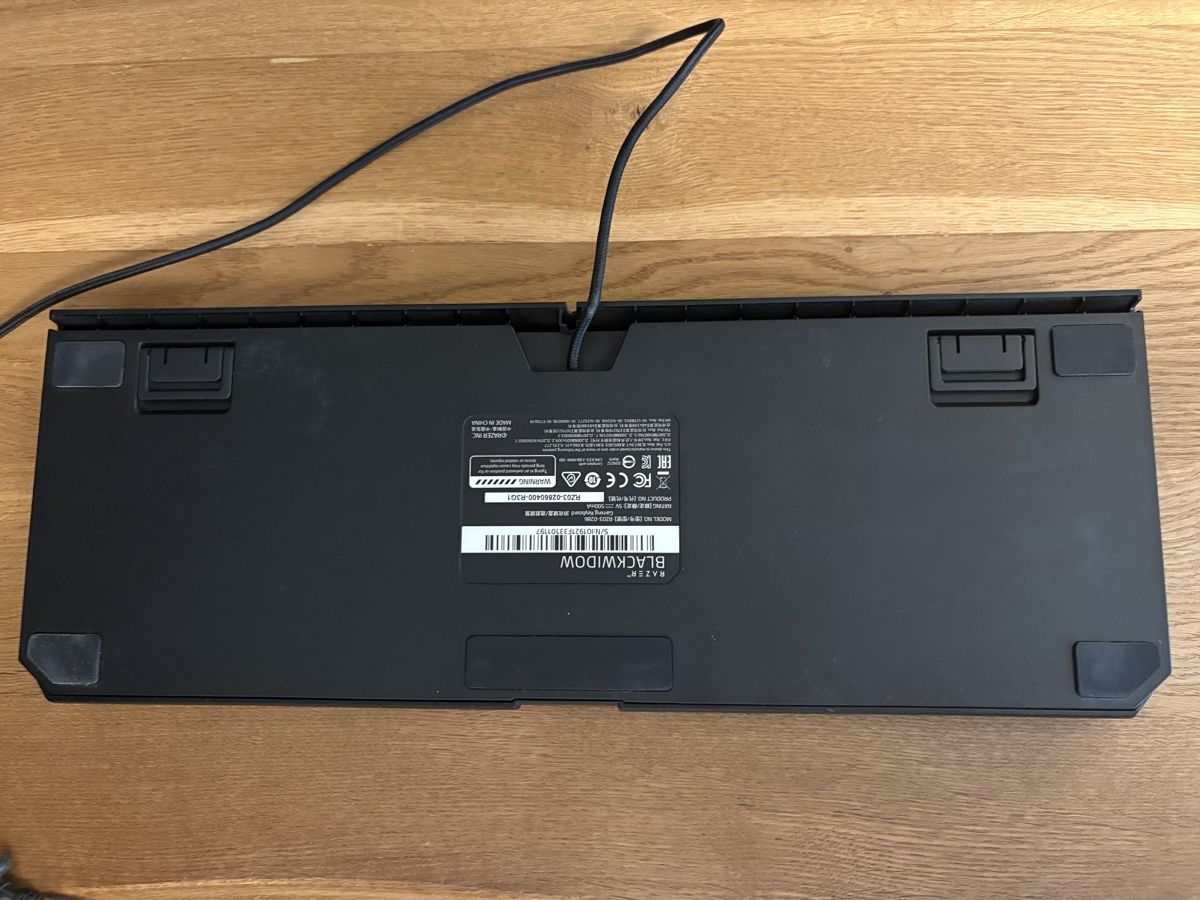 Razer Claviers: Razer BlackWidow Gaming-Tastatur – Neuf (Voir description) à Jona par Jaggert_3 4