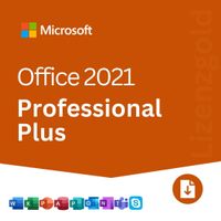 Microsoft Office 2021 Professional Plus | Vollversion | 4 PC