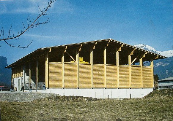 Ansichtskarten: MEIRINGEN Holzschnitzel-Heizkraftwerk – Neu (gemäss Beschreibung) aus Jona von philajona
