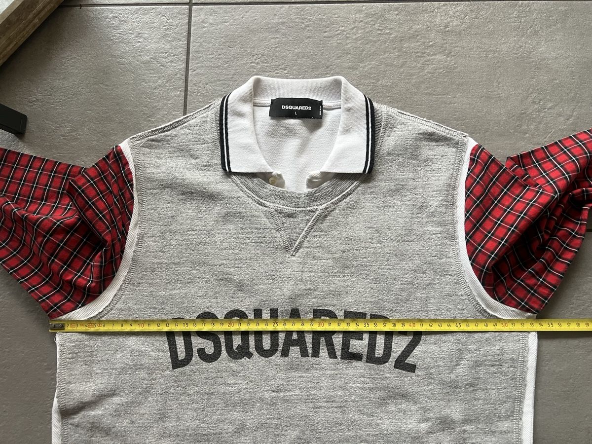 Leibchen & Hosen: Dsquared2 felpa Patchwork uomo L – Gebraucht aus Mendrisio von fly_9wzx 6