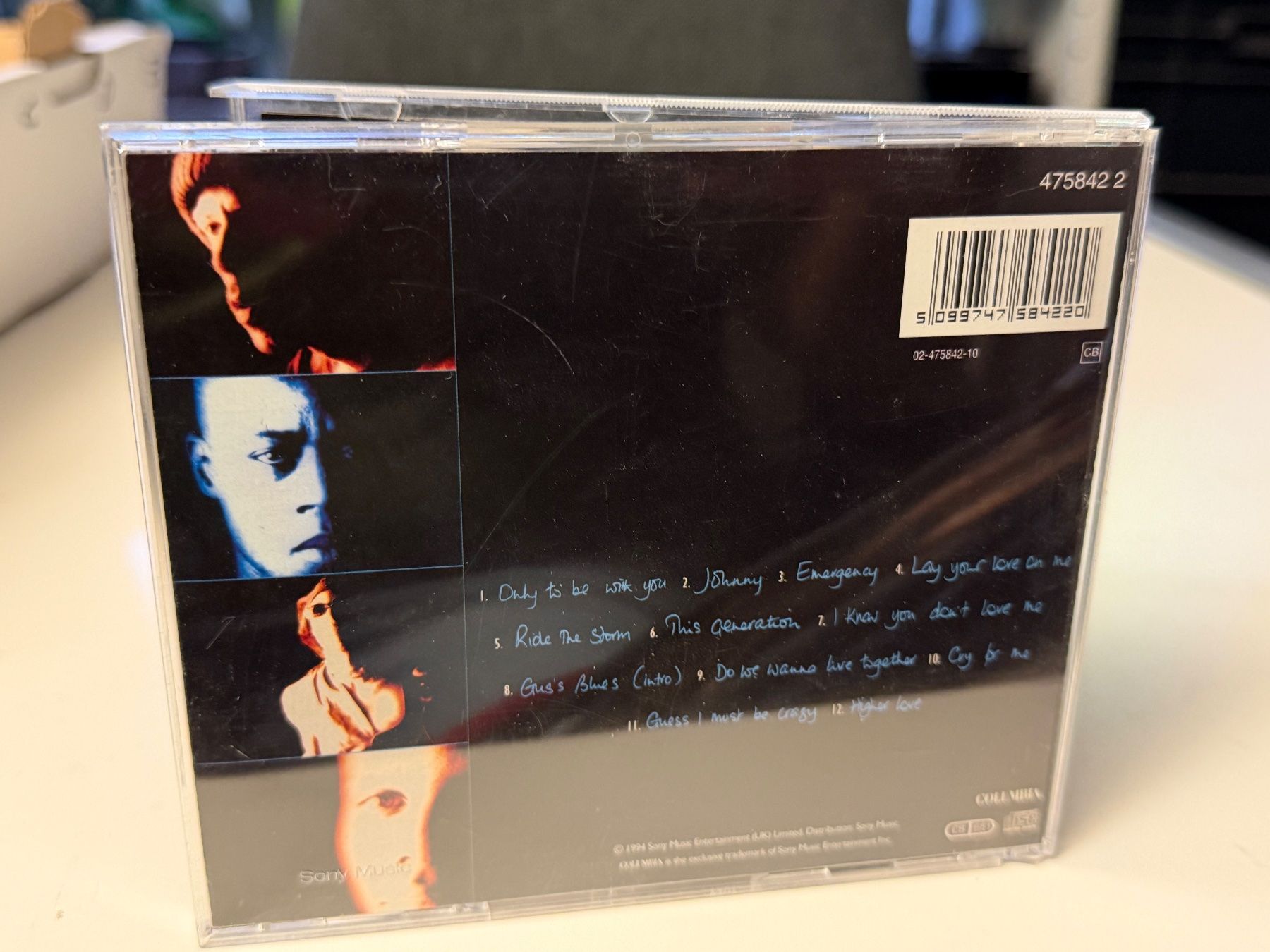 CDs: Roachford - Permanent Shade Of Blue - HB21B – D'occasion à Küsnacht ZH par Jazztilldawn 1
