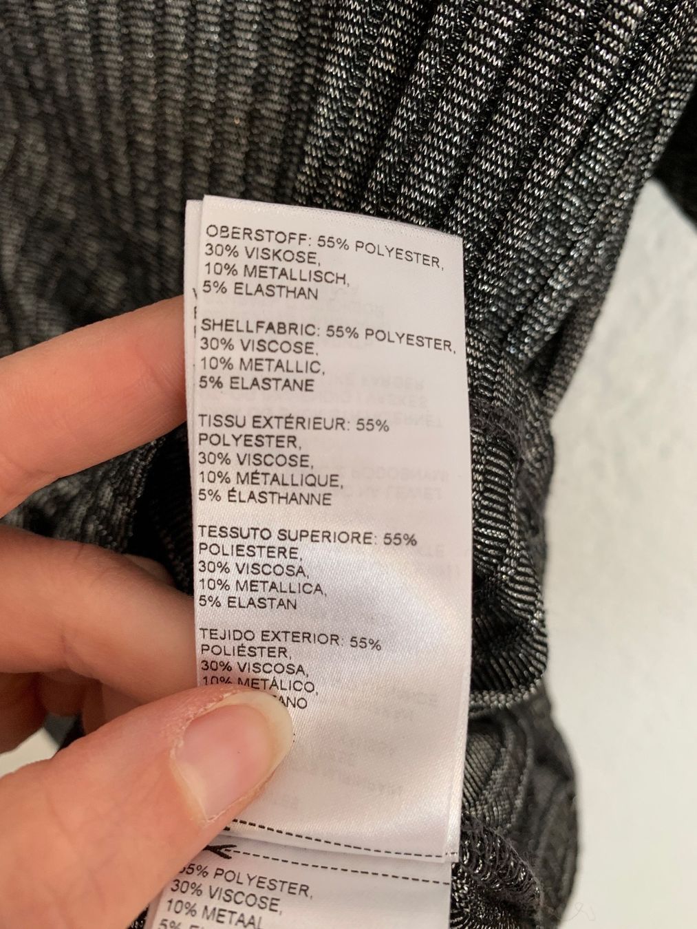 Tops: Even & Odd Glitzer Shirt Silber Gr. S – Gebraucht aus Fislisbach von KolibriSecondhand 7